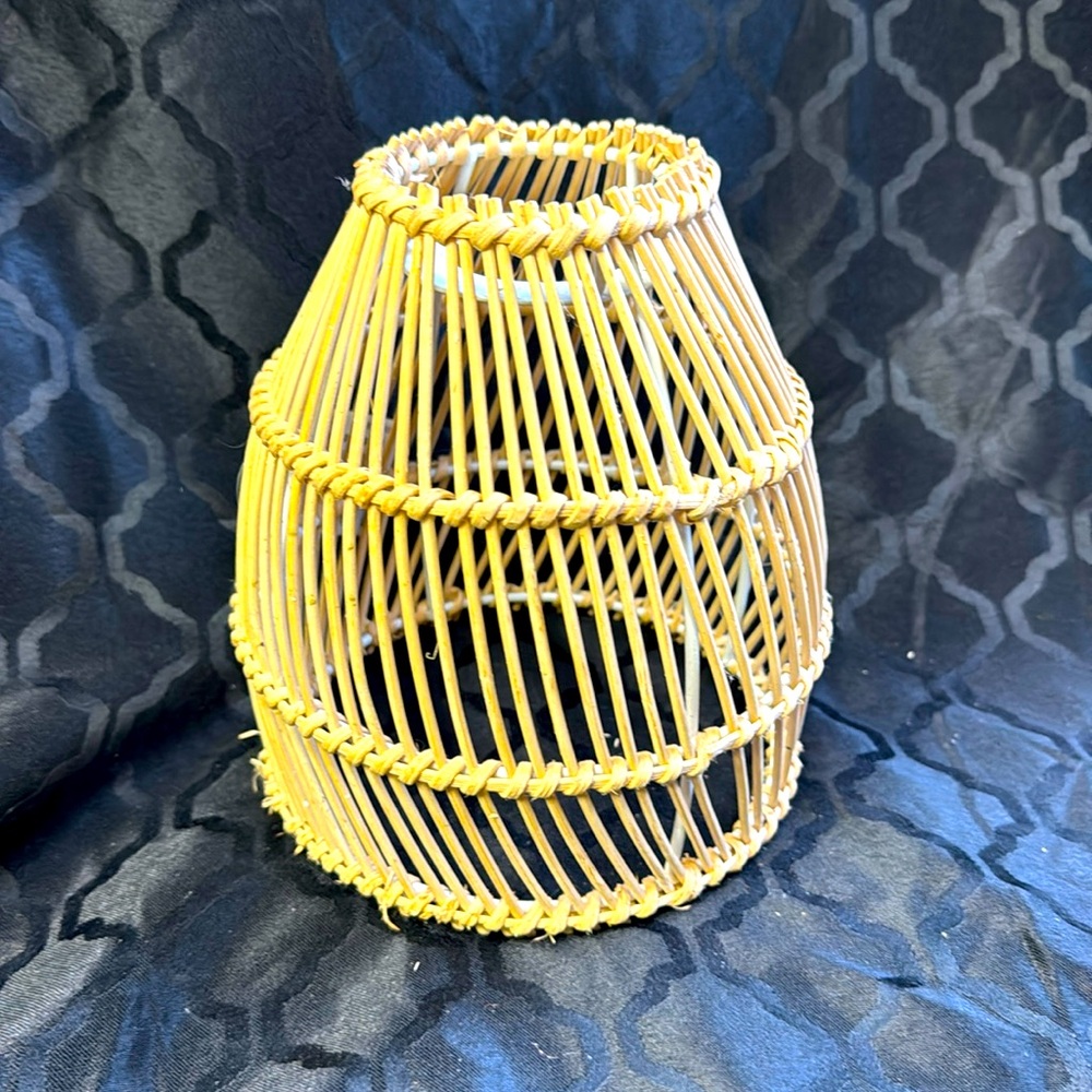 Pendant Dome bamboo shade